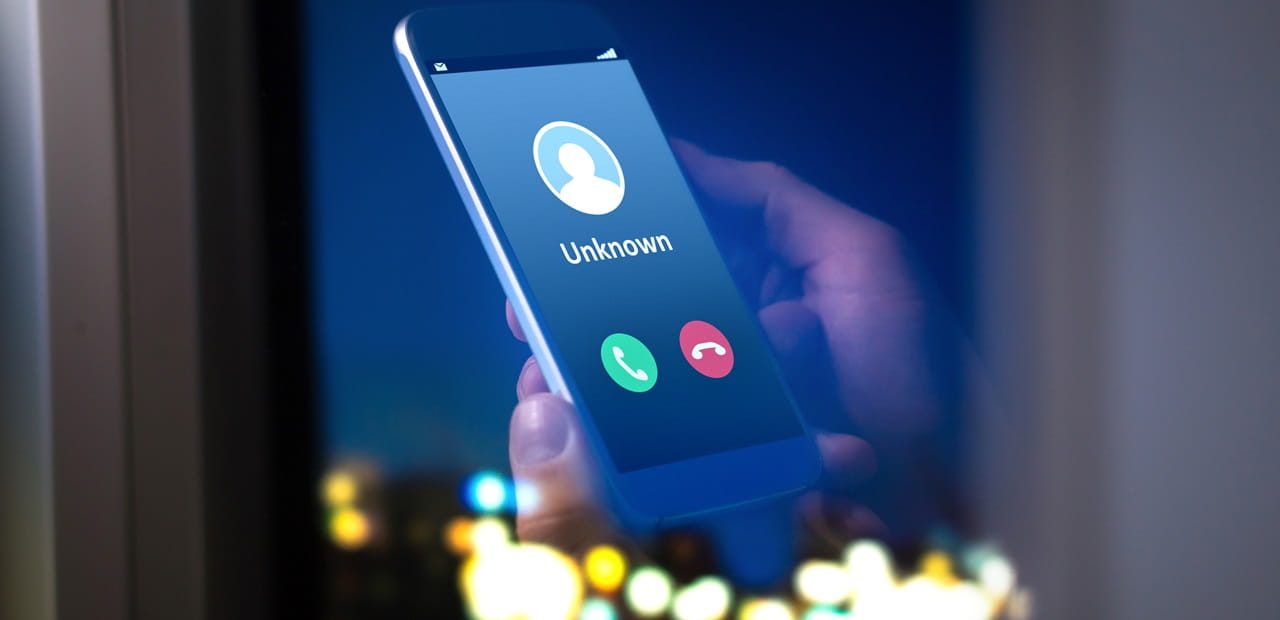 Unknown number calling in the middle of the night.