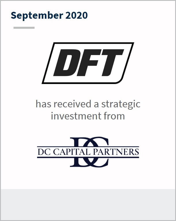 November 2020 Digital Force Technologies has received a strategic investment from DC Capital Partners
