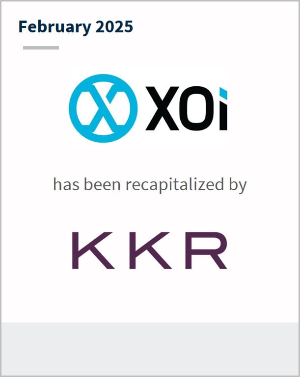 February 2025 XOi has been recapitalized by KKR