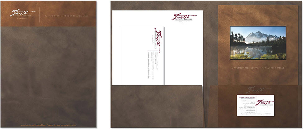 Fisette Financial Services pocket folder