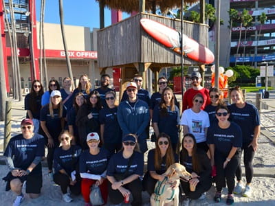 Raymond James marketing associates at the Tampa Bay Heart Walk