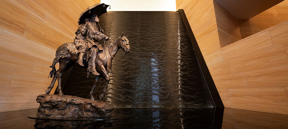 Raymond James walkers at the St. Pete Pier